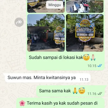 Pengiriman Papan Bunga Duka Gunungwangi Kaligesing
