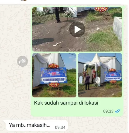 Pengiriman Karangan Bunga Gunungwangi Kaligesing
