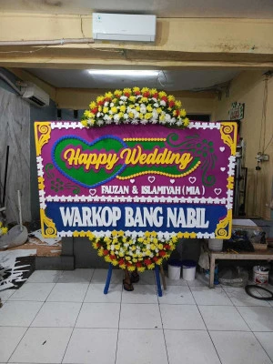 Papan Bunga di Gunungwangi Kaligesing
