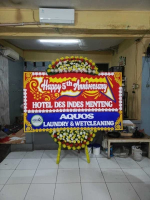 Papan Bunga di Gunungwangi Kaligesing