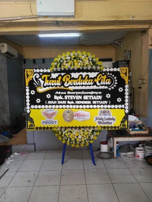 Papan Bunga di Gunungwangi Kaligesing