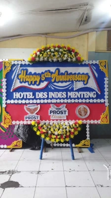 Papan Bunga di Gunungwangi Kaligesing