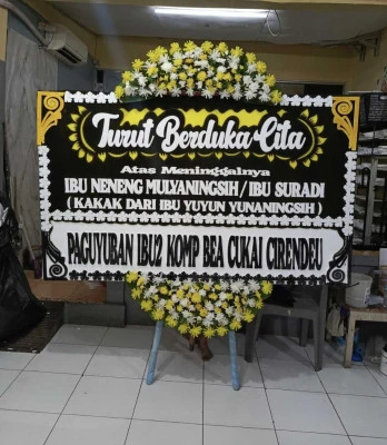 Papan Bunga di Gunungwangi Kaligesing