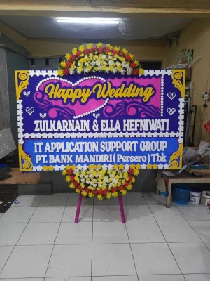 Papan Bunga di Gunungwangi Kaligesing